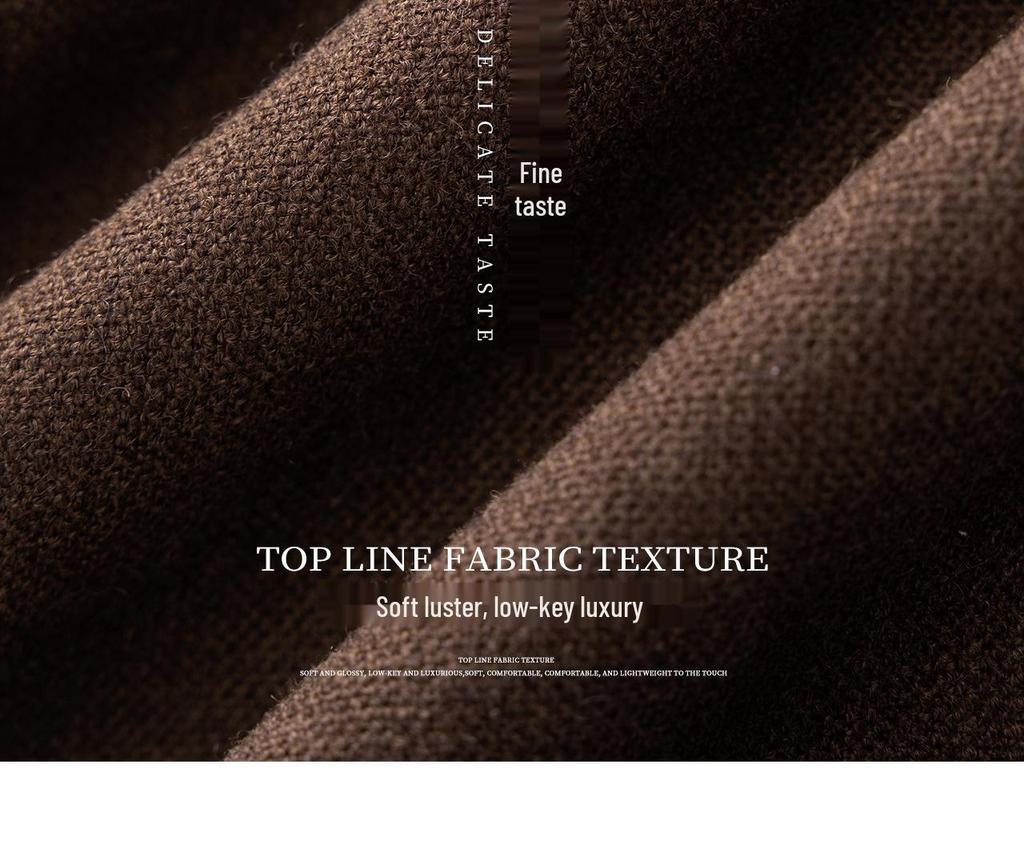 Elegant Waist-Cinched V-Neck Vest + Skirt Two-Piece Set for Women - Autumn/Winter New Arrival