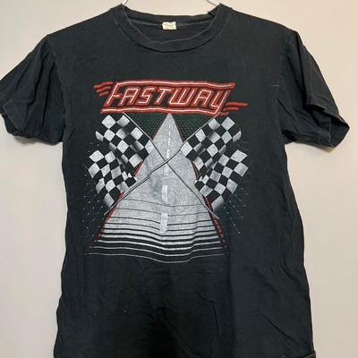 Rare Fastway Band t-Shirt Black Unisex All Size New Shirt A525