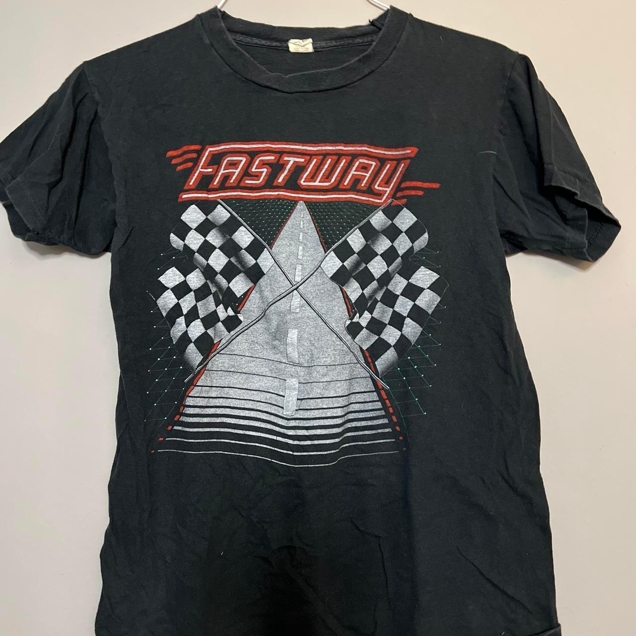 

Редкая черная футболка Fastway, унисекс, все размеры, новая рубашка A525 M
