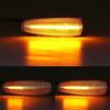 Sequential Amber Front Pair Side Marker Light For Mitsubishi Lancer Evo X Mirage