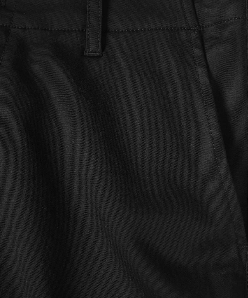 PANICALE Black Tapered Fit Cargo Pants