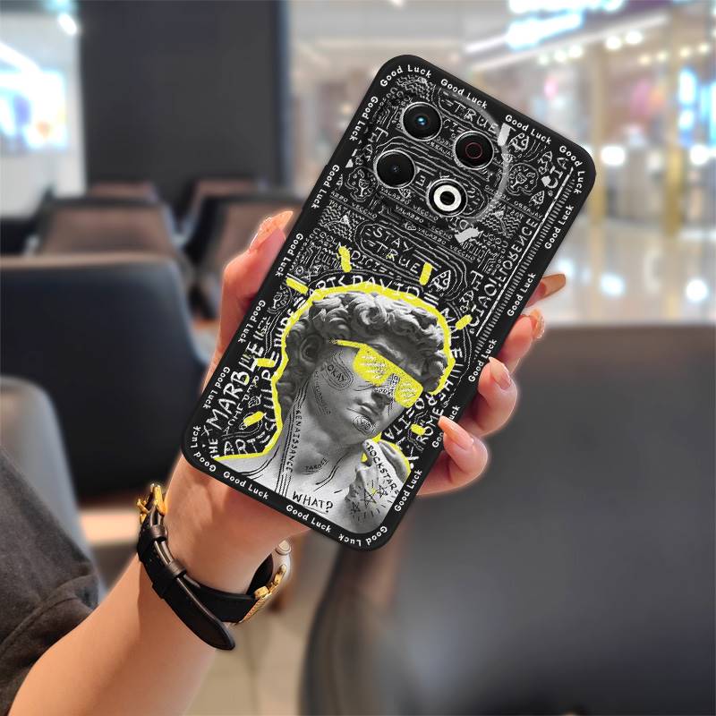 

Грязеотталкивающий милый чехол для телефона Tecno Spark30 Pro 4G/KL7 Мягкий чехол Модный дизайн TPU Полное покрытие Защита от пыли Ударопрочный Tecno Spark30 Pro 4G/KL7