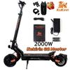 Kukirin G2Master - Scooter Électrique - 52 V - 20,8 Ah - Trottinette Électrique Tout-terrain Pliable
