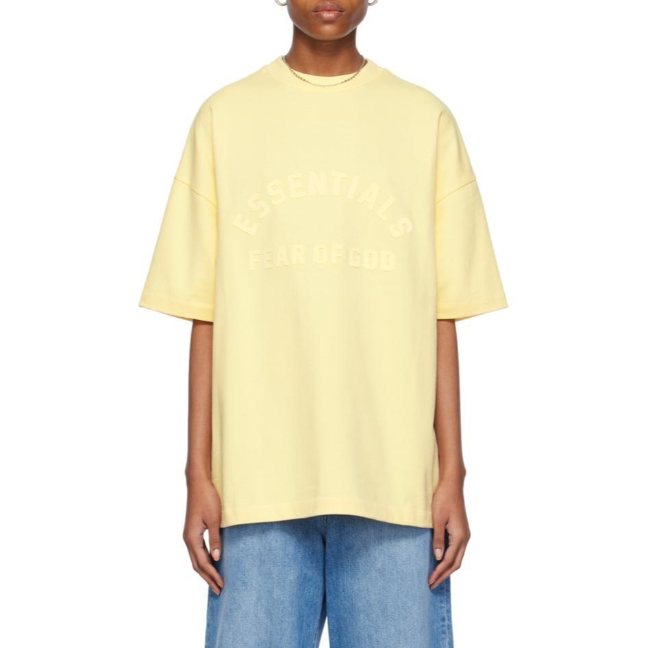 Fear of God Essentials Heavy Jersey Short-Sleeve Tee 'Garden Yellow' Men's 125SP242001F