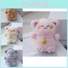 Adorable Cartoon Lucky Cat Plush Toy Pin Soft Stuffed Diy Decoration Accessory