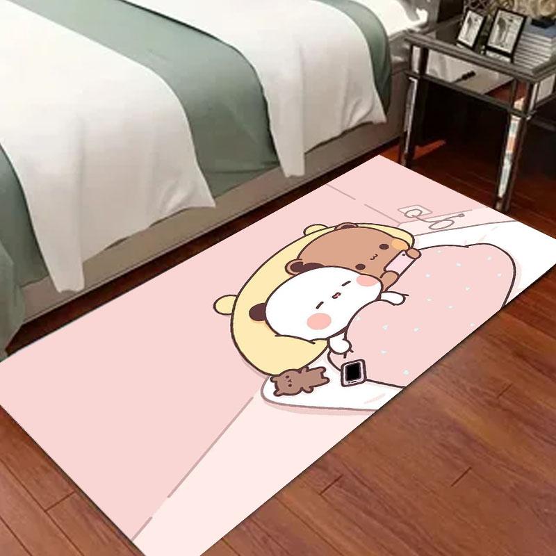 Cartoon Print B-Bubus D-Dudu Carpet for Bedroom Decor Non-slip Home Living Room Sofa Area Rug Hallway Bathroom Kitchen Floor Mat