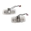 2Pcs Car Door Welcome Lights For Honda Accord 7 8th gen 2008 2009 2010 2011 2012 2013 2014 LED Signal Lamp Projector Accessories