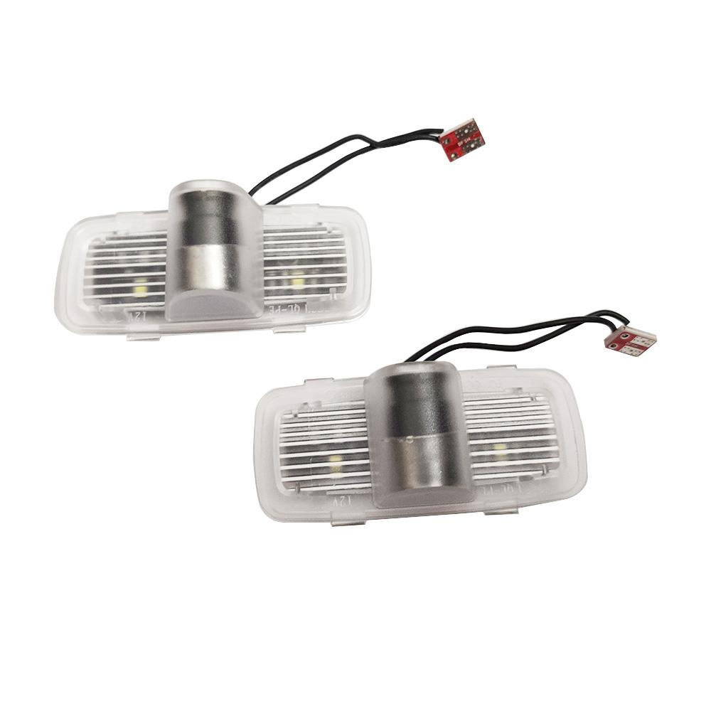 2Pcs Car Door Welcome Lights For Honda Accord 7 8th gen 2008 2009 2010 2011 2012 2013 2014 LED Signal Lamp Projector Accessories