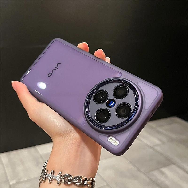 

For Vivo X300 Case Vivo X300 Pro Phone Case vivo x300pro Cases vivo X300 Cover Shookproof Plating Silicone back cover vivo X300 Pro