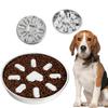 Dog Slow Feeder Bowl Pet Slow Food Bowl Stainless Steel Stainless Steel Slow Feeding Dog Bowl for Feeding