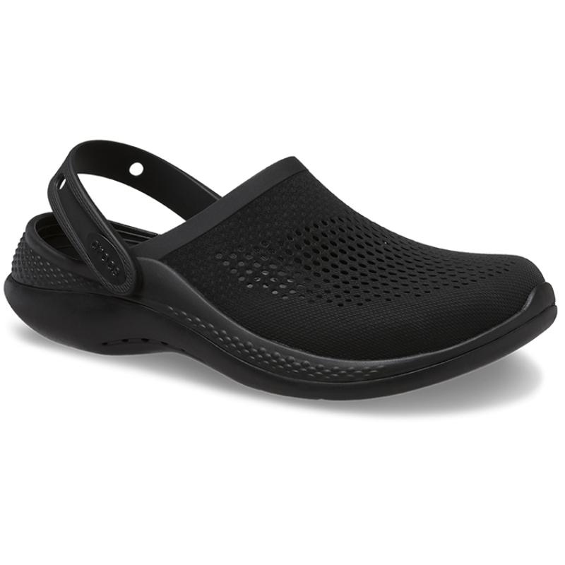 Crocs LiteRide EVA Abrasion and Non-Slip Beach Sandals Unisex Clog 'Black'