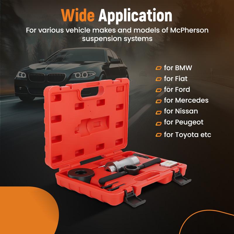 Expander Tool Set for Macpherson Strut Ford for Mercedes for Nissan, Peugeot and Toyota