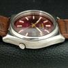 VINTAGE SEIKO 5 AUTOMATIC 7009A JAPAN MENS BROWN COLOR DIAL WATCH A708557-1