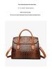 2025 Trendy Retro Crocodile Pattern Women's Crossbody Handbag