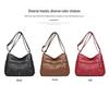 Elegante Retro Leder Crossbody Wickeltasche - Leicht, Stilvolles Europäisches & Amerikanisches Design