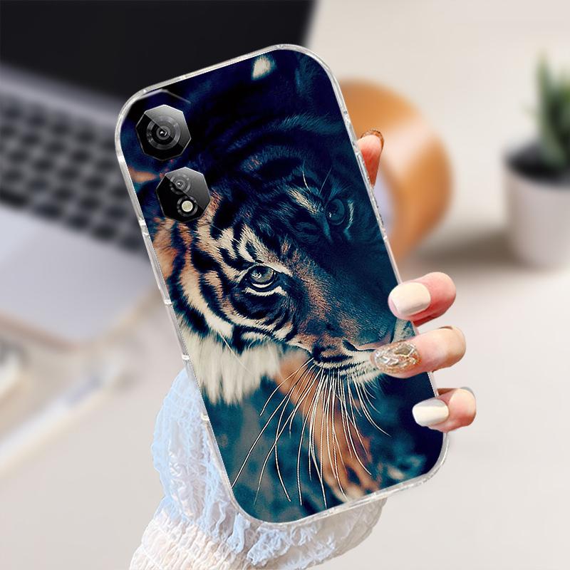 Для ZTE Nubia Neo 2 5G Чохол NubiaNeo2 Мультяшний Тварина М'який Силікон ТПУ Прозорий Чохол Для Nubia Neo2 Z2352N Прозорий Телефон Fundas