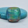 Lab-Created Opal Loose Gemstone 14.9 Ct Square Cushion Multi-Color October Birthday Birthstone