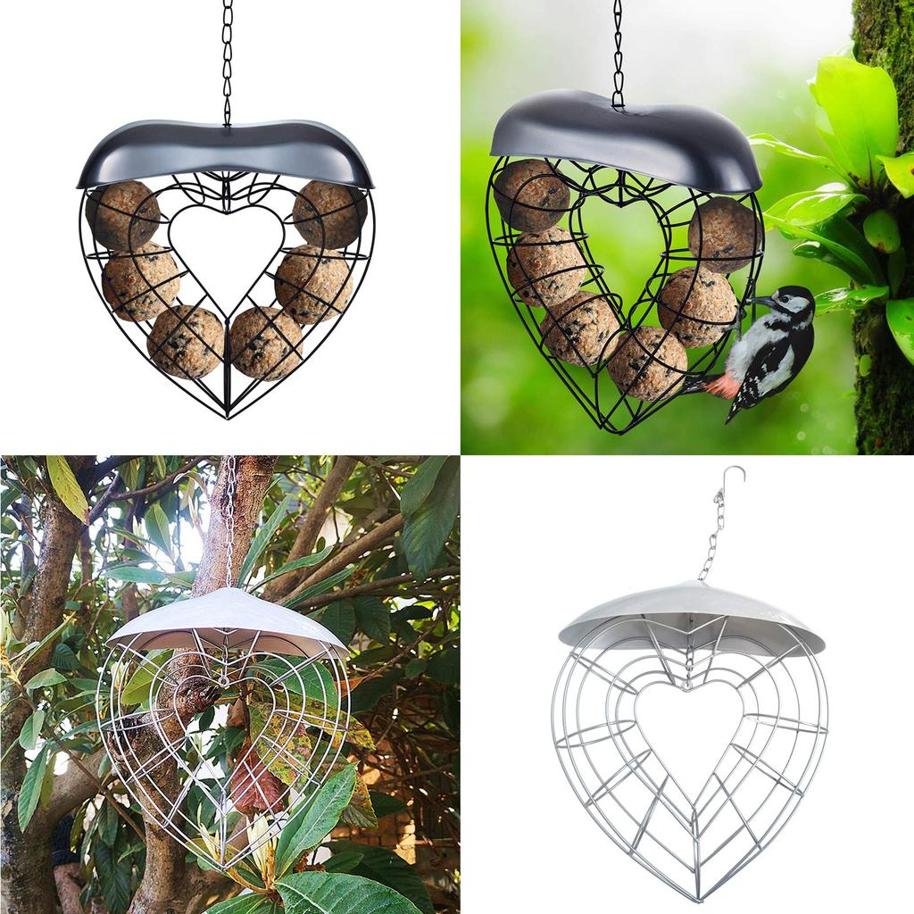 Hanging Feeder for Wild Birds Feeder Basket for Lovebirds Finches Canaries- Wild Bird Feeding Food Dispenser Storage