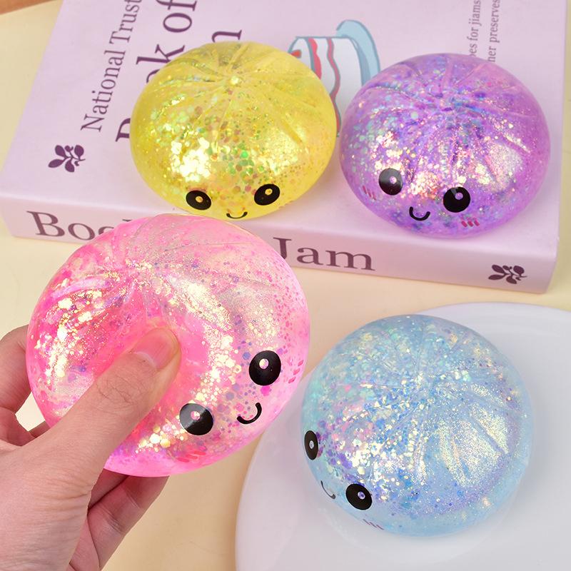 Glitter Dumpling Soft Rice Box Decor Mystery Bag Sparkling Stress Relieving Collectibles Adult Desktop Accessories Skateboard
