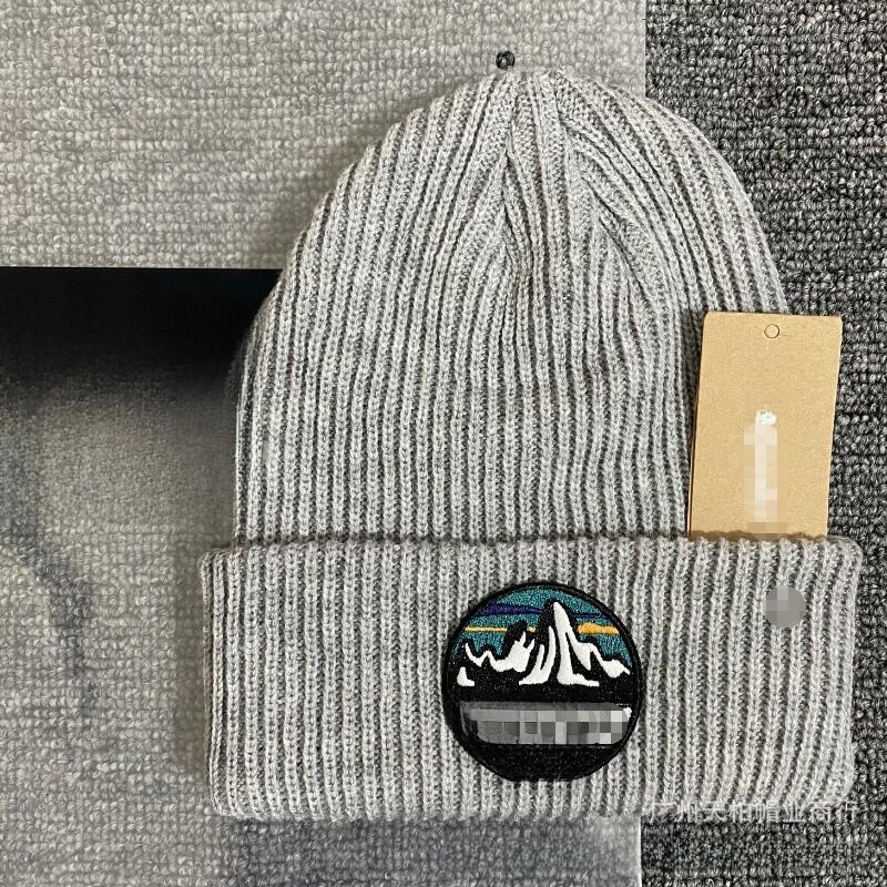 Hat Winter Knitted Outdoor Windproof Snow Mountain Decoration Fashion Warm Hat