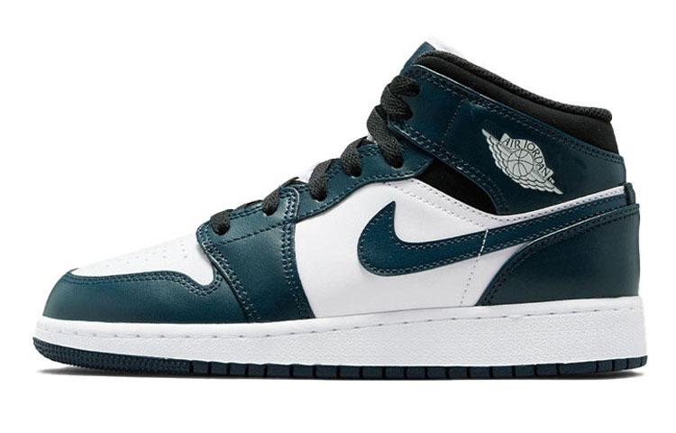 

Jordan 1 Mid Armory Navy GS 554725-411 36
