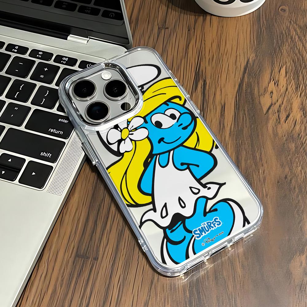 Cartoon Cute The S-Smurfs New Phone Case For Google Pixel 10 9 8 7 8A 9A XL Pro 4G 5G Transparent Soft Silicone TPU Back Cover