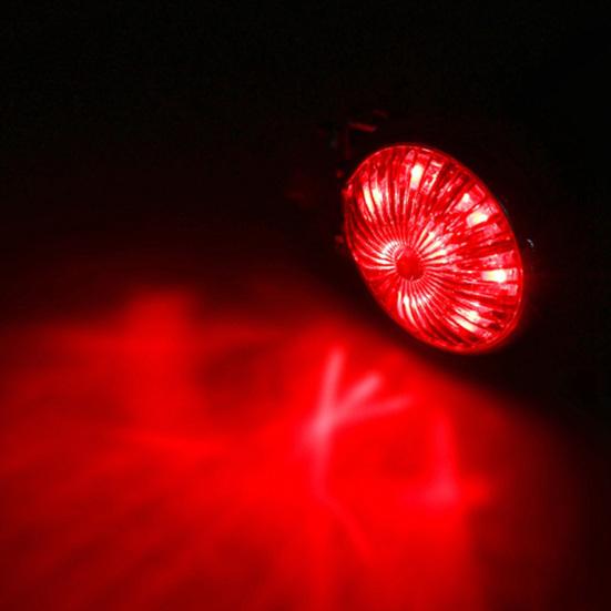 Rear Tail Light High Brightness Small Round Retro Motorcycle LED Brake Tail Signal Light