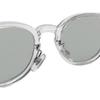 Used BOSLLINGTON SUNGLASS for JAPANESE CLEAR  LIGHT GRAY/Bosllington Sunglasses Transparent Frame Light Gray No Prescription Smart Trend Drive
