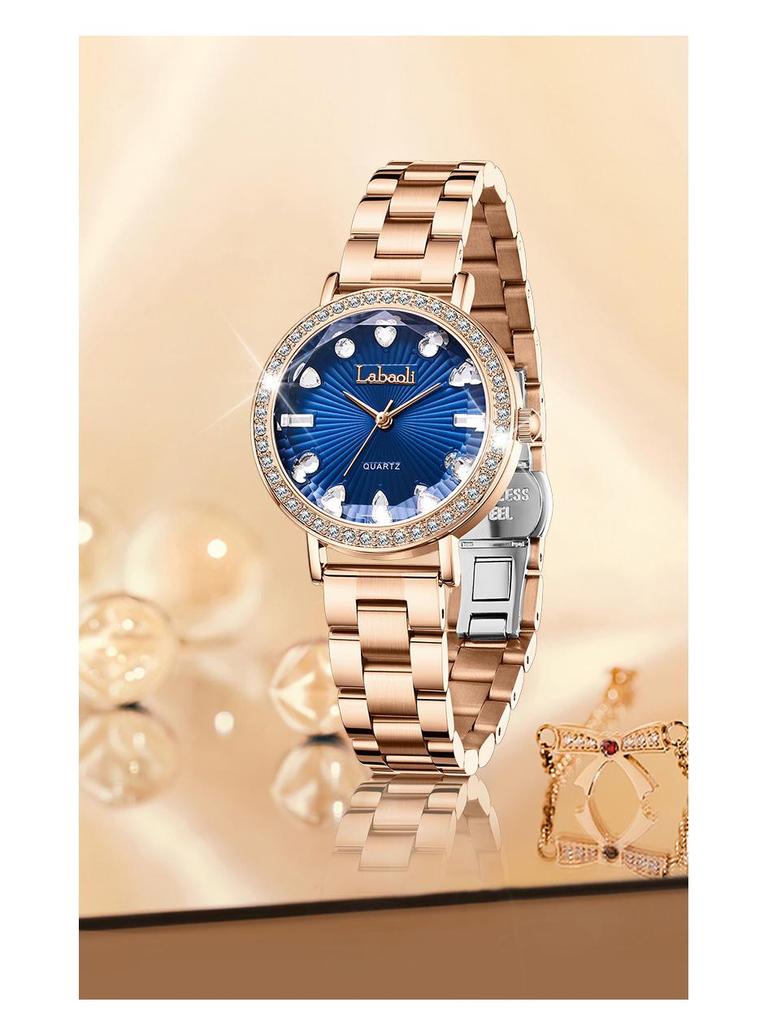 La Baoli Women's Waterproof Quartz Steel Wristwatch LA788