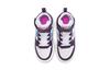 Nike Court Borough 2 Mid Comfortable Mid Top Skateboard Shoes White Grape Children Aged 3 7 Years Old CD7783-106