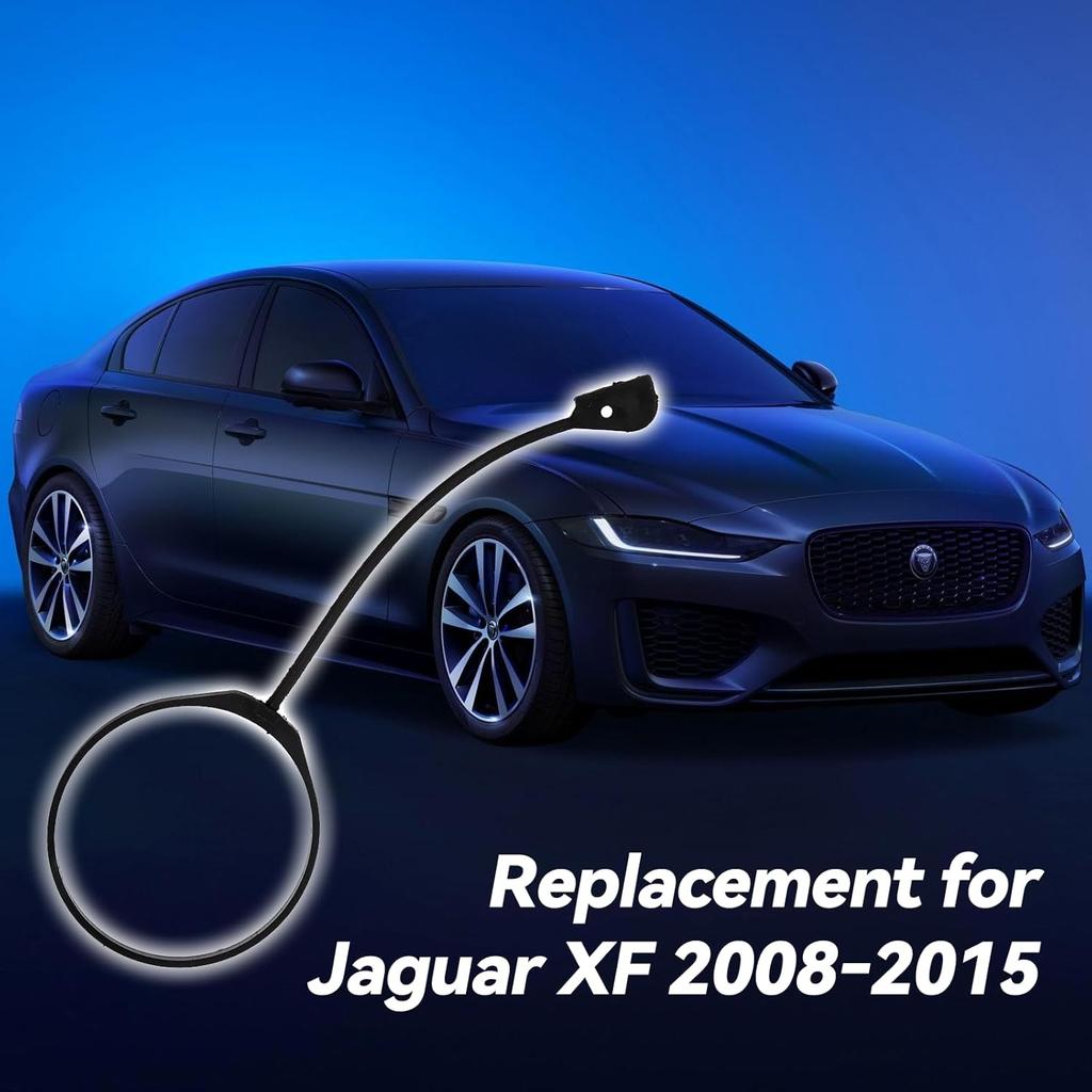 Fuel Tank Cap Rope Tether Gas Cap Tether 2 Parts Fuel Tank Cap Line Wire Tether Ring Gas Cap Tether Compatible With Jaguar Xf 2008 To 2015