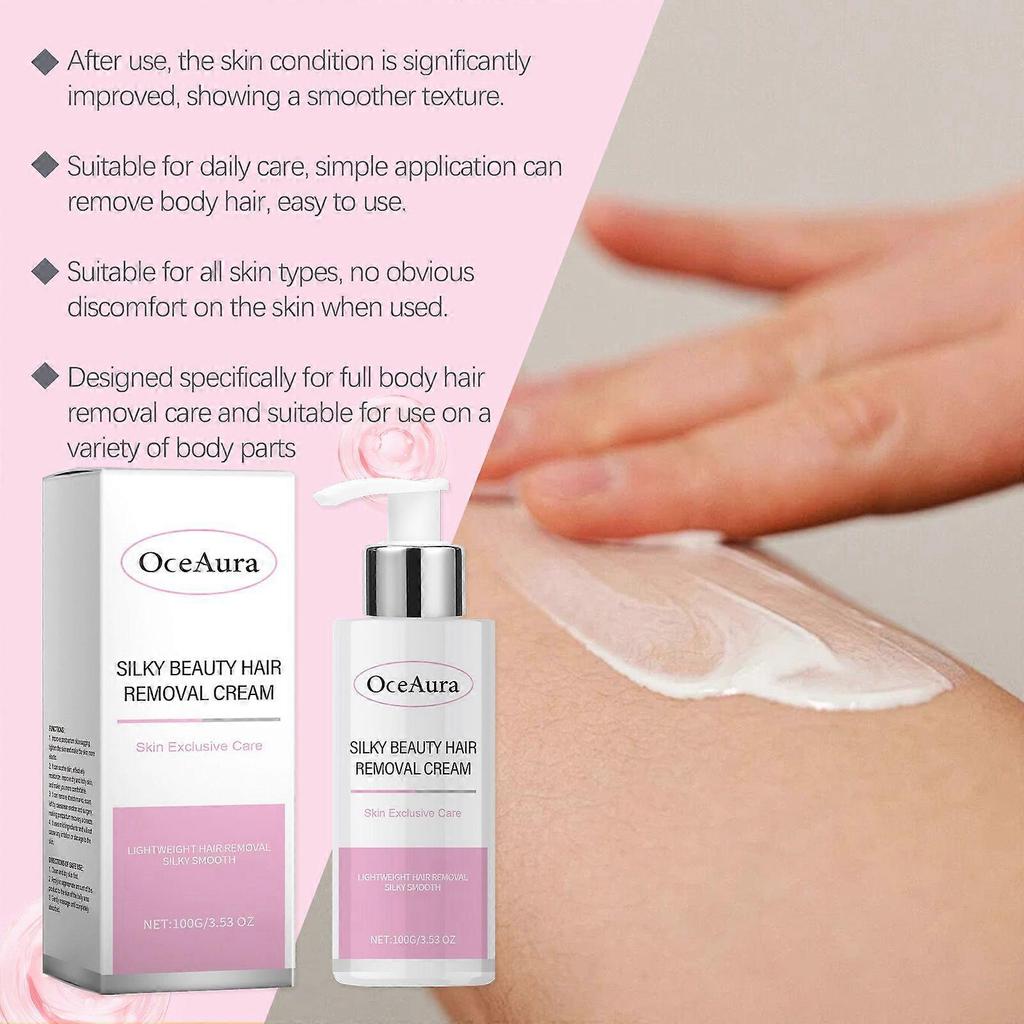 Hair Removal Cream For Women Armpit Hair, Leg Hair, Whole Body Hair Care For Soft, Smooth And Delicate Skin