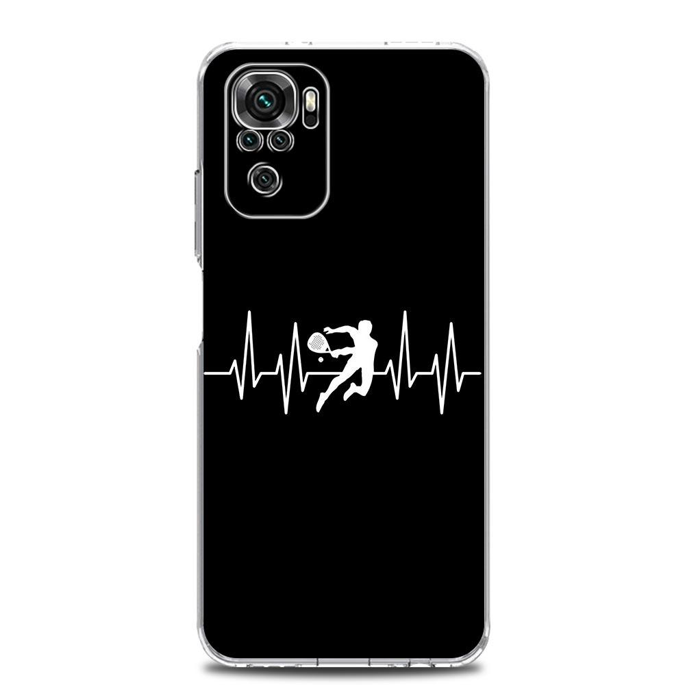 Tennis Ball Sport Phone Case For Xiaomi Redmi Note 13 12 5G 9S 9 8 10 11 Pro 4G 9T 13C 12C 10C 9C 9A 7 Clear Soft Silicone Cover