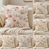 Frische Blumen Elegant Und Schön Einfache Kissenhülle Kissenbezug Milbenschutz Wohnzimmer Sofa Dekor Kissen Zimmer