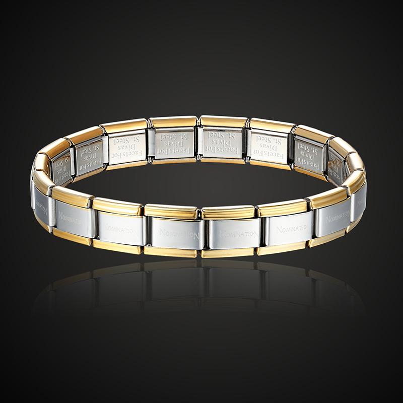 Lanruisha Namination Jewelry Popular Style Stainless Steel Bracelet Letter And Stretch Fashion Bangle For Everybody Jewelry