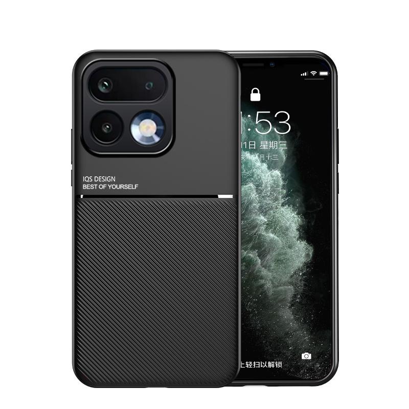 Cover Morbida per Cornice per Realme 16 Pro 5G Custodia in Pelle Supporto Magnetico per Auto Funda per Realme 16 Pro Plus 16Pro TPU Antiurto Coque