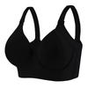 Nahtloser Bügel-Push-up-Form-Sport-BH mit tiefem V-Rücken