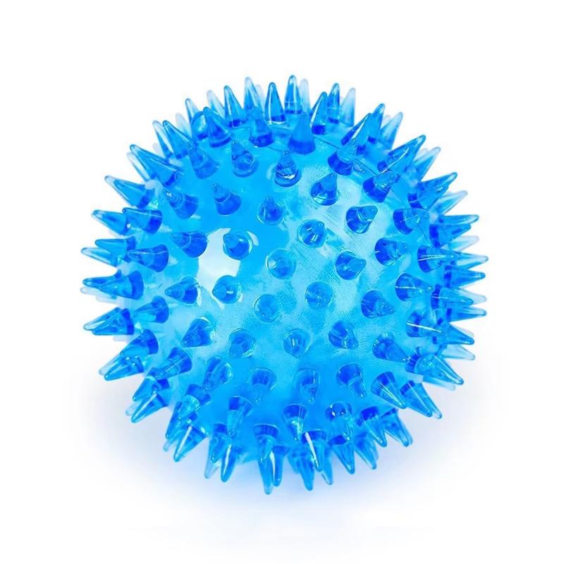 Dog Toys Squeaky Balls for Teeth Cleaning, Durable Molar Toy, Floating Bouncy Interactive Pet Toy for Oral Care