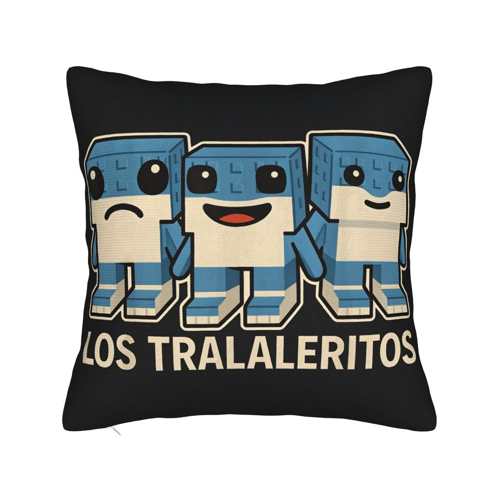 Italian Brainrot Meme Pillow Cover Vintage Pillow Case For Sofa Home Decoration Design Pillowcases Gift