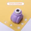 1PC Purple Mini Scrapbook Punches 10mm for Handmade Cutter Diy Flower Paper Gift Card Crafts Printing Pattern Punch Hole Puncher