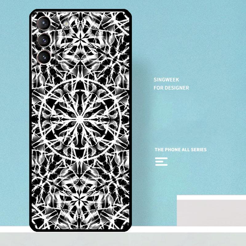 Mandala Pattern Case For Samsung Galaxy S25 Ultra S21 S22 S23 S24 Ultra S9 S10 S20 Plus S25 FE Phone Cover