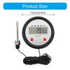 Accurate Industrial Digital Thermometers With Long Probe For Accurate Temperature Measurement In Hard To Reach Areas