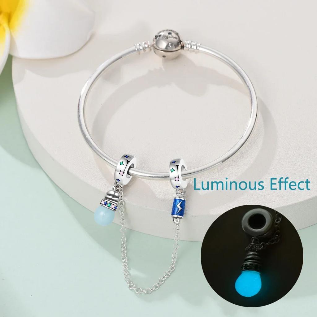 Women Original Bracelet Jewelry Diy Gift Charms Beads Copper Religion Series Guardian Angel Cross Safety Chain Charms Beads