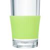 Vertical Stripes Silicone Cup Sleeve Non-slip Heat Insulation Cup Cover Thickened Anti -scald Mug Sleeve Glass