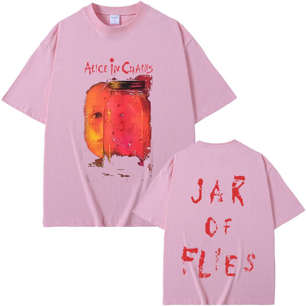 Rock Band Alice In Chains Jar of Flies Album Graphic Tshirt Men Women Gothic Punk Pop Music Streetwear Male Fashion T Shirts