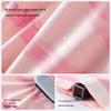 Princess Yuanyuan Girls' Pink Striped Heart Print Short Sleeve T-Shirt
