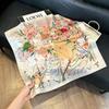 New old money wind chain neck scarf women's commuting versatile soft silk scarf neck protection shawl outer scarf