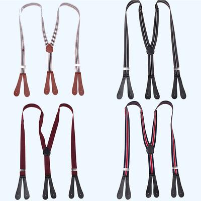 Adjustable Braces Suspenders Suspenders Accessories Belt Strap Casual Solid Braces Suspenders Unisex Braces Suspenders Six Button Holes
