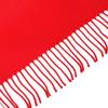 Customizable Chinese Red Polyester Scarf