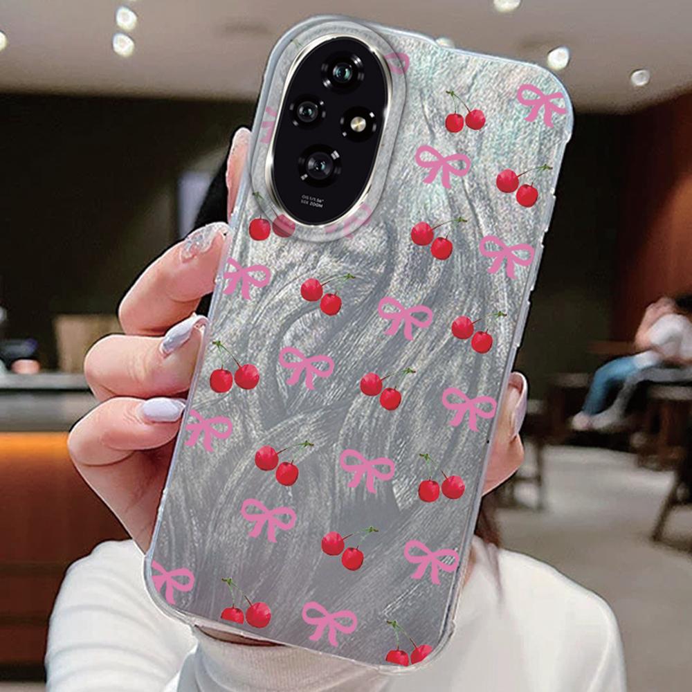 Purple Butterfly Colorful Gradient For Honor 400 200 Magic 7 Lite 200 Pro X9a X9c X8a X8b Phone Cases Cover Silicone Back Bumper